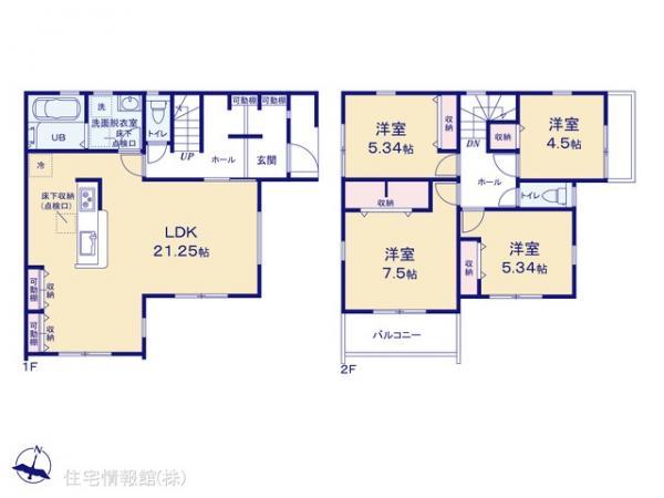 新築戸建 東京都町田市玉川学園１丁目10-5 小田急線玉川学園前駅 5,780万円
