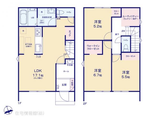 新築戸建 千葉県鎌ケ谷市南初富２丁目924-415 京成松戸線初富駅 3,980万円