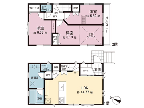 新築戸建 横浜市港南区日限山４丁目 横浜市営地下鉄ブルーライン下永谷駅 4,380万円