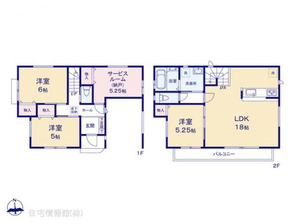 新築戸建 埼玉県さいたま市見沼区大字小深作682-1 東武野田線七里駅 3,198万円