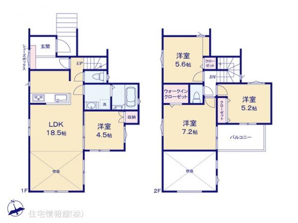 新築戸建 神奈川県横浜市都筑区東方町700 横浜市営地下鉄ブルーライン仲町台駅 4,780万円