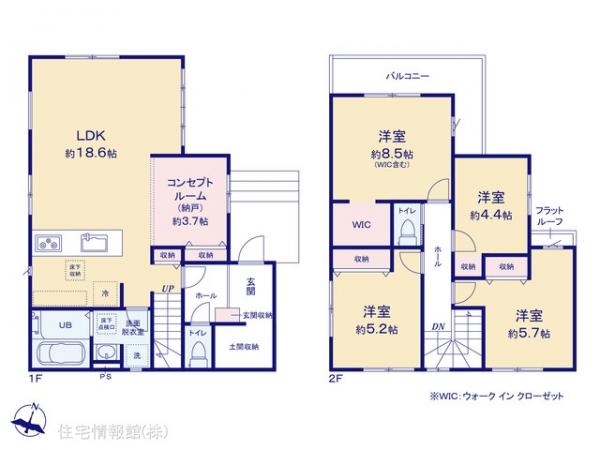 新築戸建 埼玉県さいたま市岩槻区本丸１丁目22-4 東武野田線岩槻駅 3,098万円