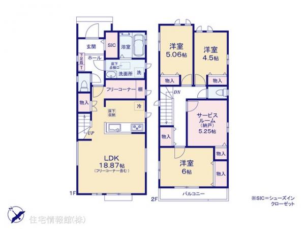新築戸建 千葉県鎌ケ谷市鎌ケ谷７丁目2-37 新京成電鉄線鎌ケ谷大仏駅 3,190万円