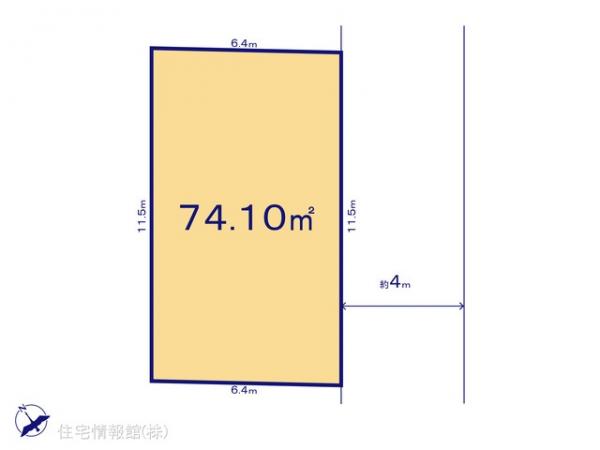 土地 千葉県船橋市前原西６丁目763-1 新京成電鉄線前原駅 3,148万円