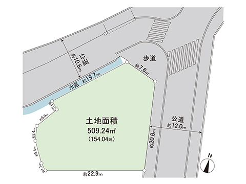 土地 町田市下小山田町 小田急多摩線唐木田駅 5,800万円