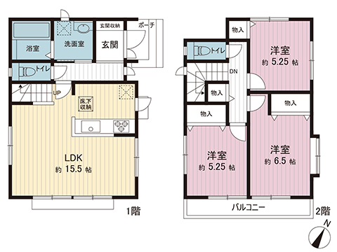 中古戸建 海老名市国分寺台１丁目 小田急線海老名駅 3,280万円