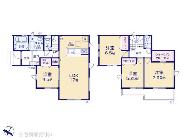 新築戸建 埼玉県桶川市大字加納87 JR高崎線桶川駅 3,490万円