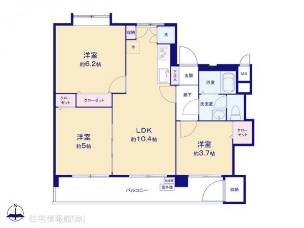 中古マンション 東京都調布市染地３丁目1-7 京王線国領駅 1,880万円