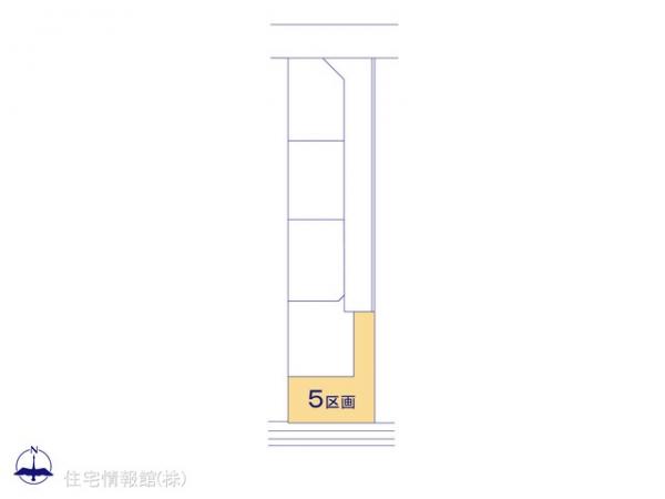 土地 埼玉県さいたま市中央区八王子５丁目6 JR埼京線与野本町駅 2,080万円