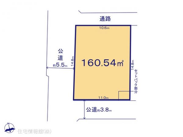 土地 千葉県鎌ケ谷市南初富２丁目924-1942 新京成電鉄線初富駅 3,200万円