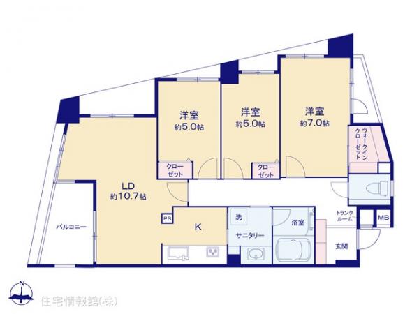 中古マンション 埼玉県和光市白子２丁目11-1 有楽町線地下鉄成増駅 4,080万円
