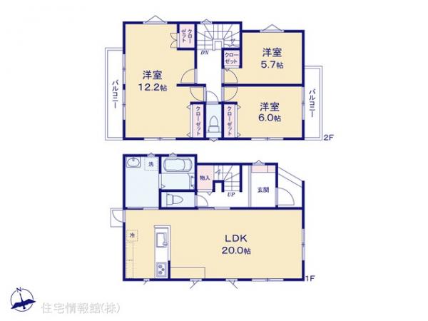 新築戸建 東京都町田市原町田２丁目19-17 JR横浜線町田駅 5,980万円