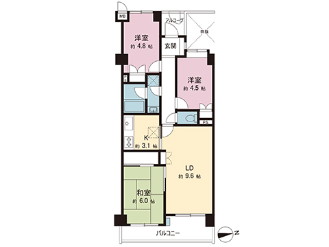 中古マンション 調布市布田２丁目 京王線調布駅 5,799万円