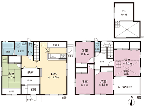 中古戸建 足柄上郡山北町向原 JR御殿場線東山北駅 2,580万円
