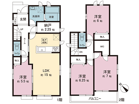 新築戸建 松戸市小金原５丁目 千代田常磐線北小金駅 4,090万円