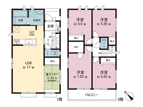 新築戸建 松戸市小金原５丁目 千代田常磐線北小金駅 4,090万円