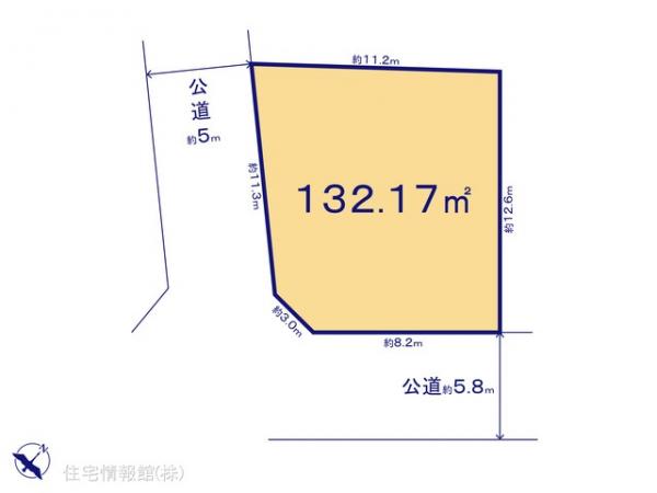 土地 千葉県船橋市大穴南１丁目24-17 新京成電鉄線滝不動駅 2,280万円
