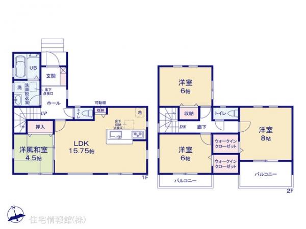 新築戸建 埼玉県さいたま市岩槻区日の出町1-35 東武野田線岩槻駅 3,780万円