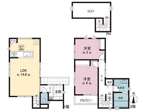 新築戸建 横浜市青葉区元石川町 東急田園都市線たまプラーザ駅 3,980万円