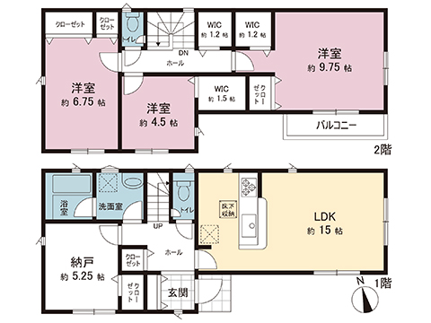 新築戸建 横浜市青葉区荏田西４丁目 東急田園都市線江田駅 6,280万円