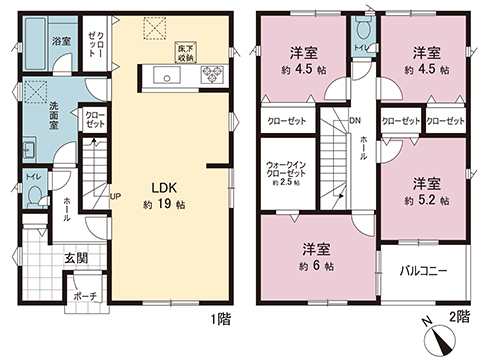新築戸建 南足柄市中沼 伊豆箱根鉄道大雄山線和田河原駅 2,480万円