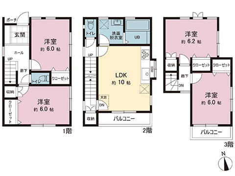 中古戸建 藤沢市西富２丁目 小田急江ノ島線藤沢本町駅 3,180万円