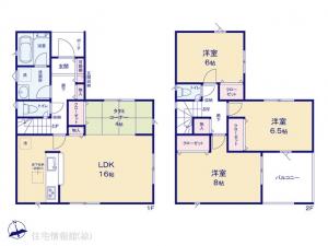 新築戸建 大阪府交野市倉治６丁目21-11 JR学研都市線津田駅 30800000