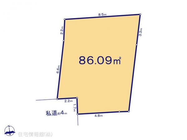 土地 神奈川県伊勢原市高森1090-14 小田急線愛甲石田駅 1,180万円