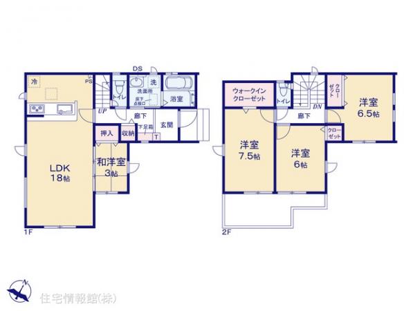 新築戸建 埼玉県桶川市大字加納87 JR高崎線桶川駅 2,999万円