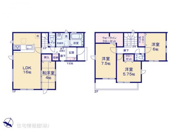 新築戸建 埼玉県桶川市大字加納87 JR高崎線桶川駅 3,490万円