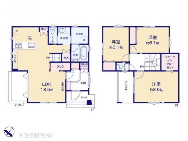 新築戸建 埼玉県朝霞市三原５丁目2215-8 東武東上線朝霞台駅 6,330万円