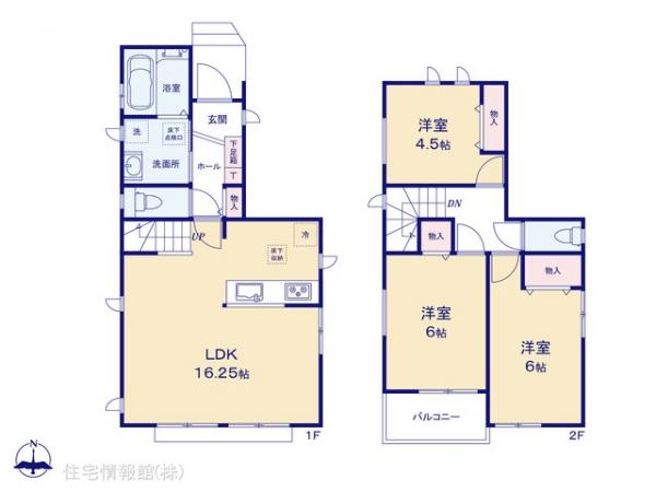 新築戸建 神奈川県座間市栗原中央３丁目8-2 小田急線座間駅 2,490万円