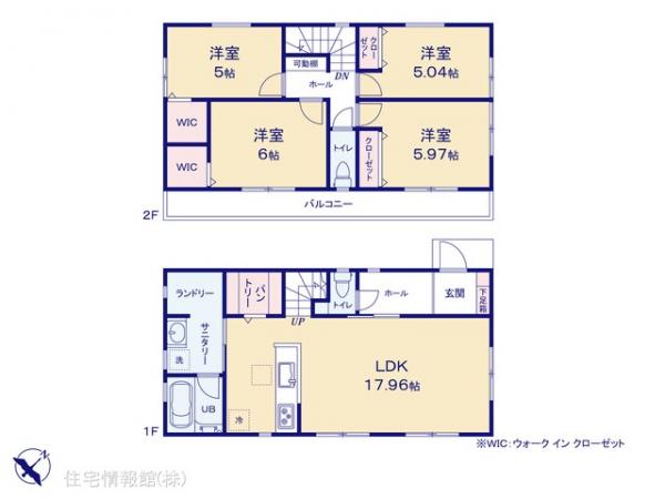 新築戸建 神奈川県横浜市鶴見区下末吉６丁目3-6 JR京浜東北線鶴見駅 5,680万円