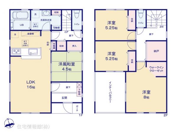 新築戸建 埼玉県幸手市南２丁目5-5 東武日光線幸手駅 2,380万円