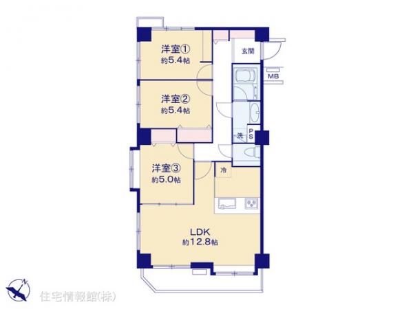 中古マンション 埼玉県さいたま市緑区大字大間木1573-2 JR武蔵野線東浦和駅 2,300万円