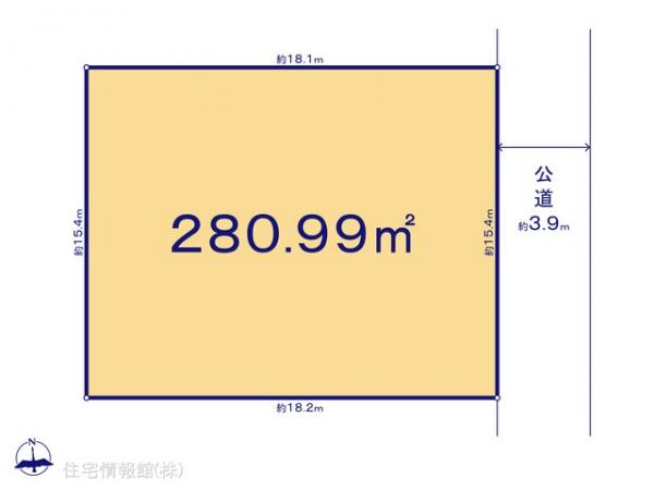 土地 千葉県流山市江戸川台東３丁目339 東武野田線江戸川台駅 4,250万円