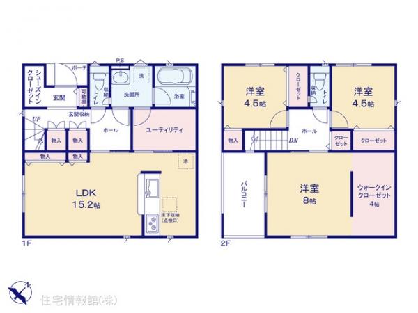 新築戸建 埼玉県上尾市大字上尾下818 埼玉新都市交通伊奈線沼南駅 2,780万円