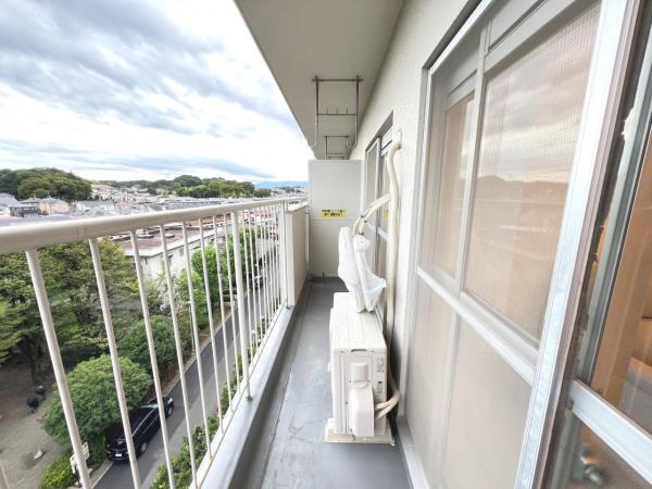 岡上住宅2号棟 バルコニー