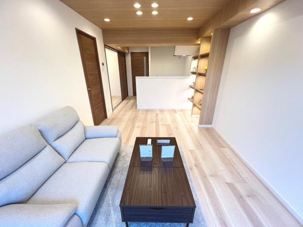 岡上住宅2号棟 リビング