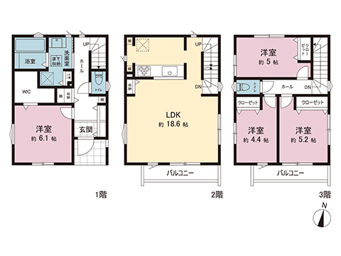 新築戸建 横須賀市久里浜１丁目 京急久里浜線京急久里浜駅 4,280万円