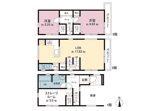 新築戸建 神奈川県横浜市金沢区釜利谷東１丁目 京急本線金沢文庫駅 4,680万円
