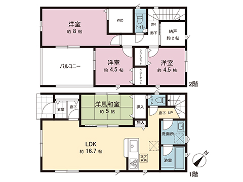新築戸建 三浦市南下浦町上宮田 京急久里浜線三浦海岸駅 3,680万円