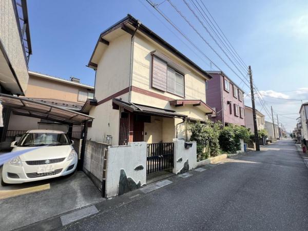 越谷市大沢2期 前面道路含む現地写真