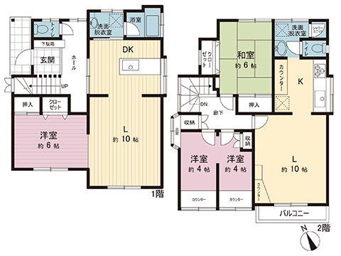 中古戸建 調布市布田６丁目 京王線調布駅 5,950万円