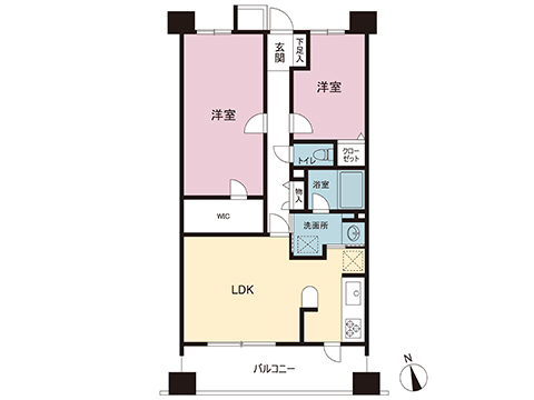 中古マンション 立川市一番町４丁目 西武拝島線武蔵砂川駅 2,180万円