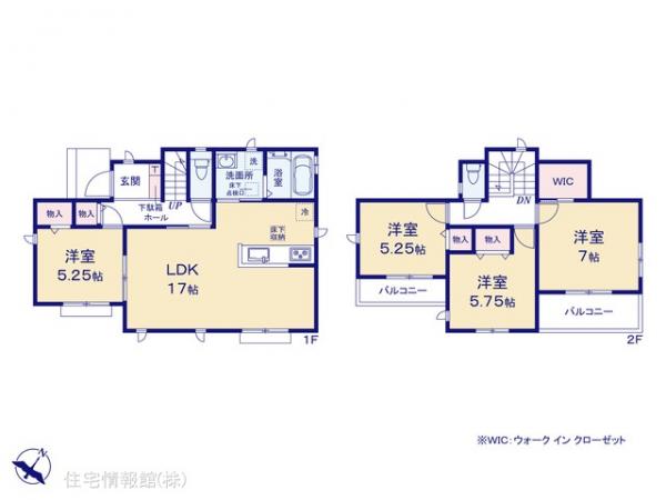 新築戸建 埼玉県狭山市大字北入曽498-7 西武新宿線入曽駅 2,790万円
