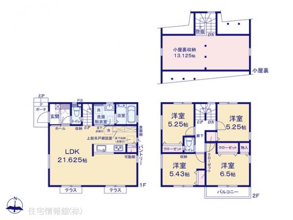 新築戸建 千葉県流山市大字西平井1004-12 つくばエクスプレス南流山駅 4,680万円