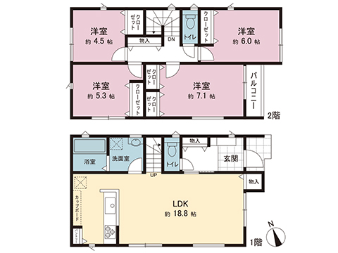 新築戸建 厚木市岡田４丁目 小田急線本厚木駅 3,690万円