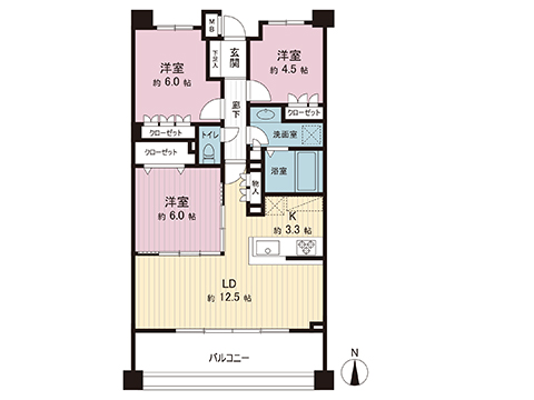 中古マンション 横浜市都筑区荏田南４丁目 東急田園都市線江田駅 4,180万円