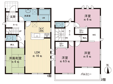 新築戸建 宇都宮市茂原町 JR東北本線（宇都宮線）雀宮駅 2,890万円